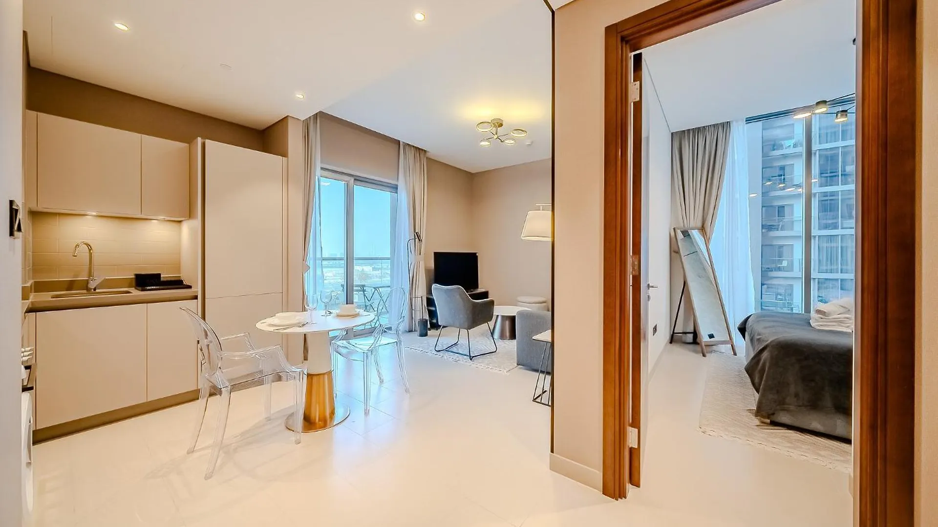 Extravagant 1Bdr Apartment In Mbr City Close To Downtown 迪拜 阿拉伯联合酋长国
